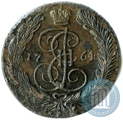 Фото 5 копеек 1764 года ЕМ 
