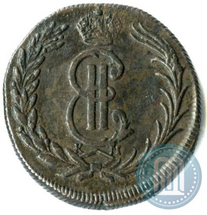 Фото 2 копейки 1774 года КМ 