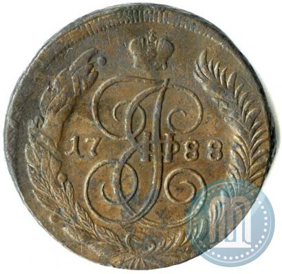 Фото 5 копеек 1788 года ММ 