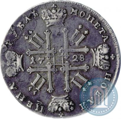 Picture 1 rouble 1728 year  "Type of 1728"