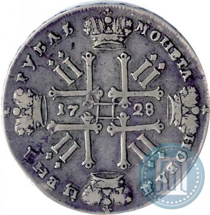 Picture 1 rouble 1728 year  "Type of 1728"