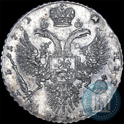 Picture 1 rouble 1731 year  