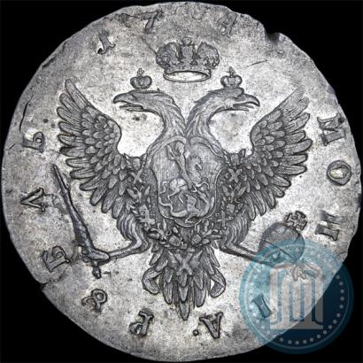 Picture 1 rouble 1744 year ММД 