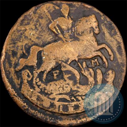 Picture 1 kopeck 1763 year ЕМ 