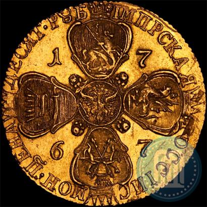 Picture 10 roubles 1767 year СПБ 
