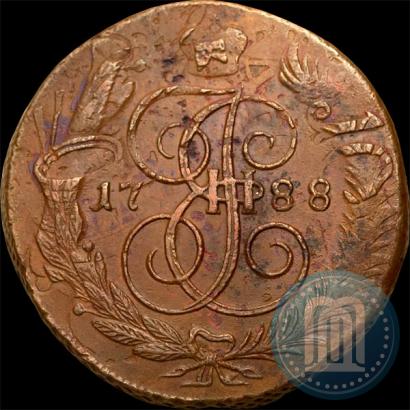 Picture 5 kopecks 1788 year ММ 