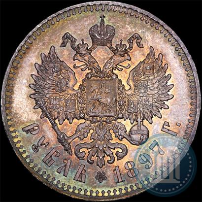 Picture 1 rouble 1897 year (**) 