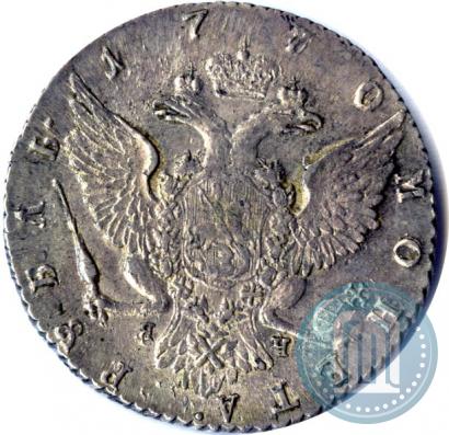 Фото 1 рубль 1770 года СПБ-ЯЧ 