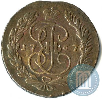 Picture 5 kopecks 1767 year ММ 