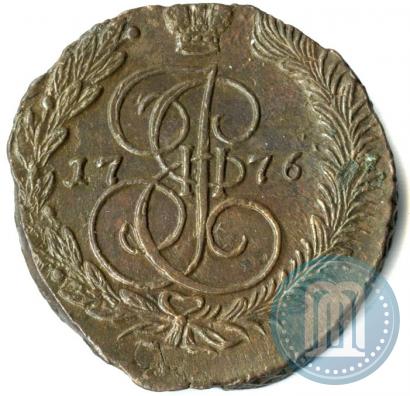 Фото 5 копеек 1776 года ЕМ 