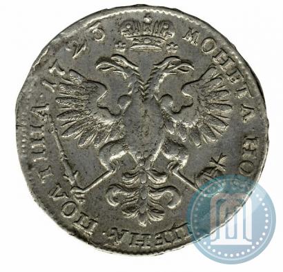 Picture Poltina 1723 year  "Portrait in ancient armour"
