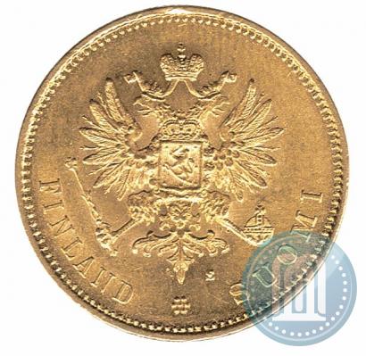 Picture 20 markkaa 1880 year S 