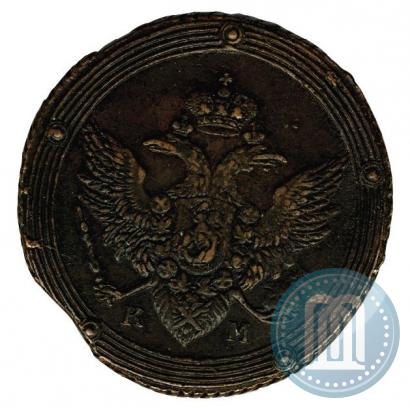 Picture 5 kopecks 1807 year КМ 