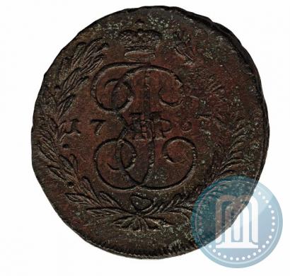 Фото 5 копеек 1767 года ММ 