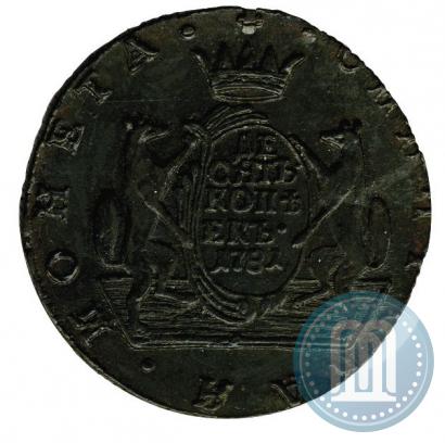Фото 10 копеек 1781 года КМ 