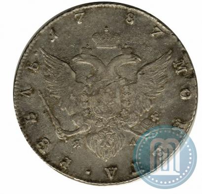 Фото 1 рубль 1787 года СПБ-ЯА 