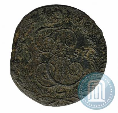 Фото 5 копеек 1787 года ТМ 