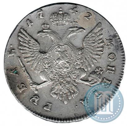 Picture 1 rouble 1742 year ММД 