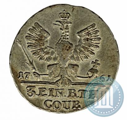Picture 1/3 Thaler 1761 year  