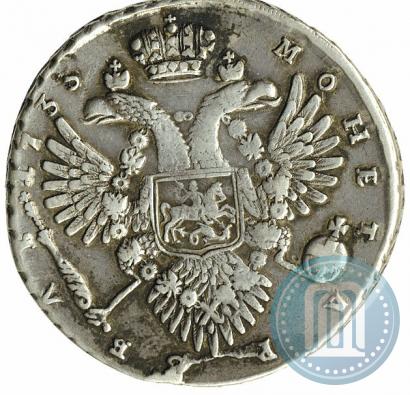Picture 1 rouble 1733 year  