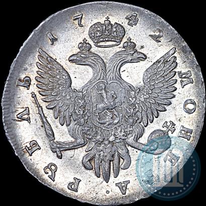 Picture 1 rouble 1742 year СПБ 