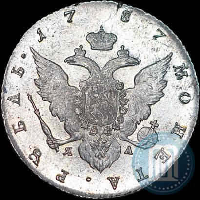 Фото 1 рубль 1787 года СПБ-ЯА 