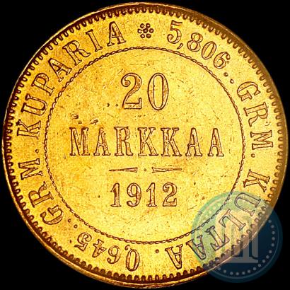 Picture 20 markkaa 1912 year S 