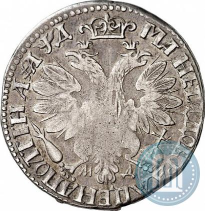 Фото Полтина 1704 года МД "Портрет работы Ф. Алексеева"