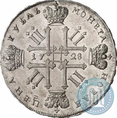 Фото 1 рубль 1728 года  "Тип 1728"