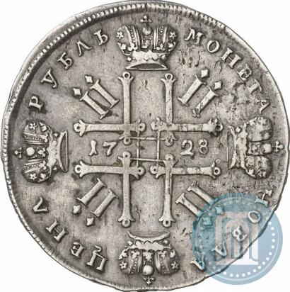 Picture 1 rouble 1728 year  "Type of 1728"
