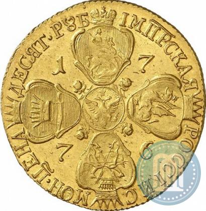Picture 10 roubles 1776 year СПБ 