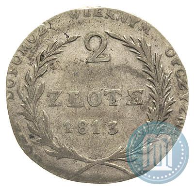 Picture 2 złote 1813 year  