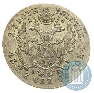 Picture 2 złote 1816 year IB 