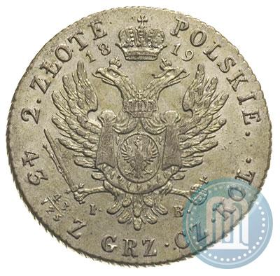 Picture 2 złote 1819 year IB 