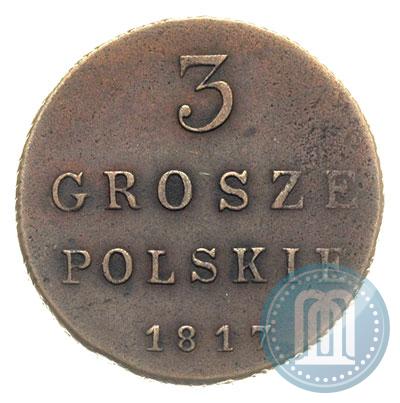 Picture 3 grosze 1817 year IB 
