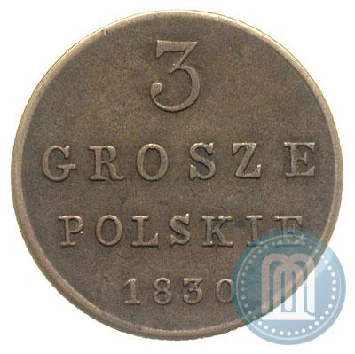 Фото 3 гроша 1830 года FH 