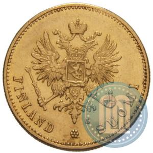 Picture 20 markkaa 1891 year L 