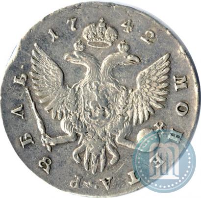 Picture 1 rouble 1742 year СПБ 