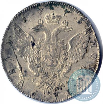 Picture 1 rouble 1773 year СПБ-ЯЧ-Т.И. 