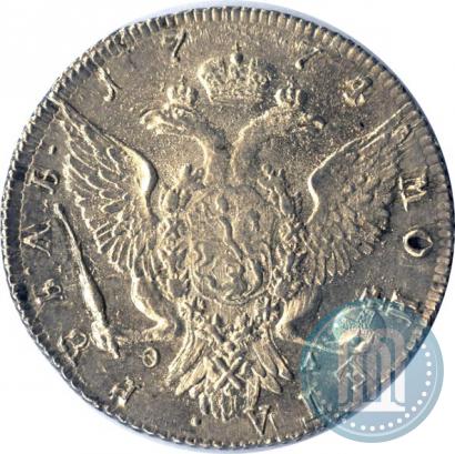 Picture 1 rouble 1774 year СПБ-ФЛ 