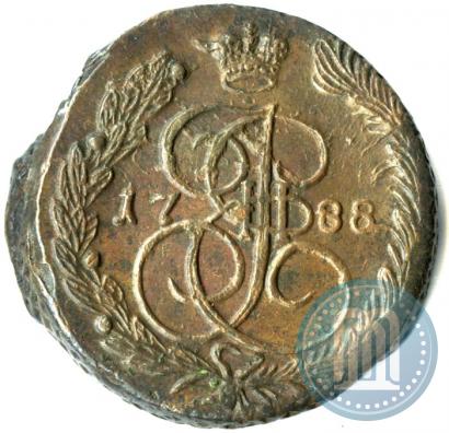 Фото 5 копеек 1788 года ЕМ 