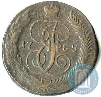 Фото 5 копеек 1788 года ММ 