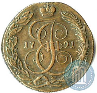 Picture 5 kopecks 1791 year КМ 