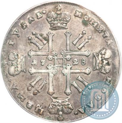 Picture 1 rouble 1728 year  "Type of 1727"