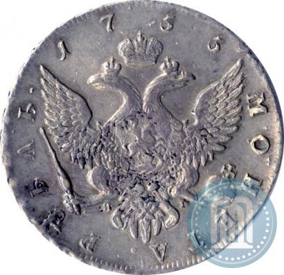 Picture 1 rouble 1755 year СПБ-ЯI 