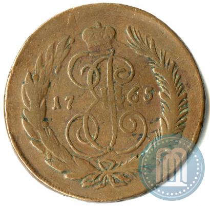 Фото 5 копеек 1765 года СПМ 