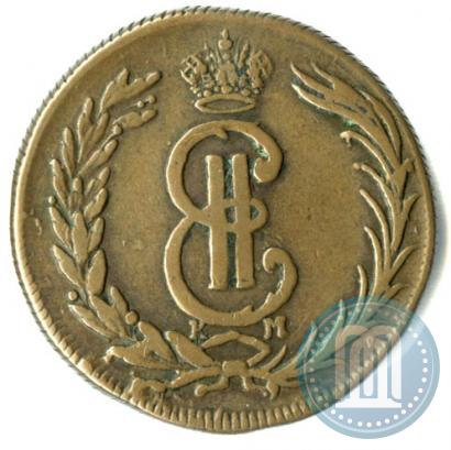 Фото 2 копейки 1774 года КМ 