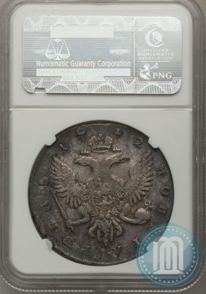 Picture 1 rouble 1742 year СПБ 