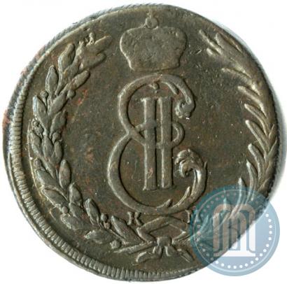 Фото 5 копеек 1771 года КМ 