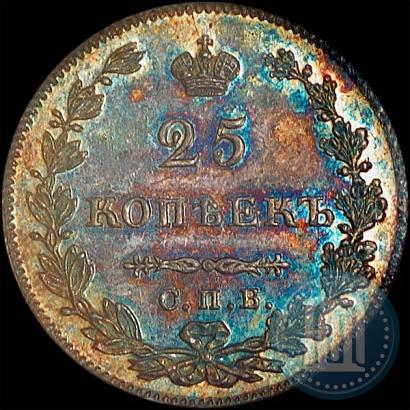 Picture 25 kopecks 1827 year СПБ-НГ 